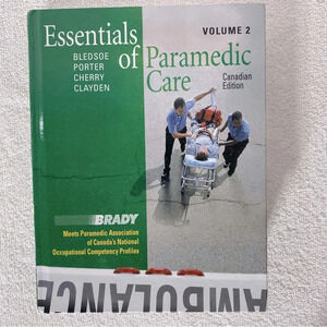 Essentials  Of Paramedic Care Vol 2 Canadian Edition Hard Cover Text Book
